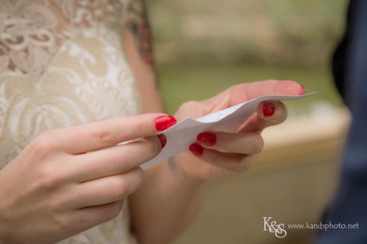 wedding at fort worth japanese garden